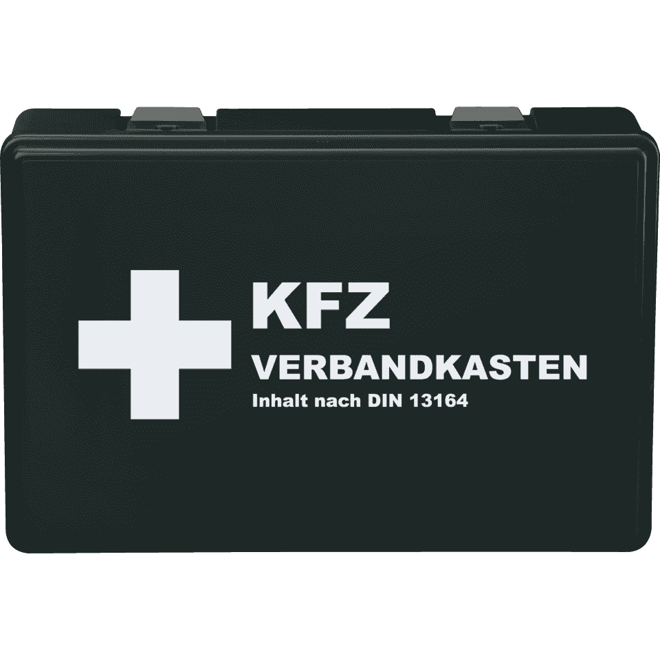KFZ-Verbandkasten Inhalt nach DIN 13164 mit Rettungsdecke und Maske, Pannenhilfe, Autozubehör